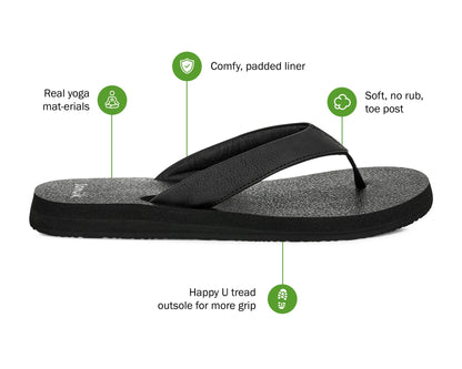 Yoga Mat II - Women's Flip-Flops and Sandals